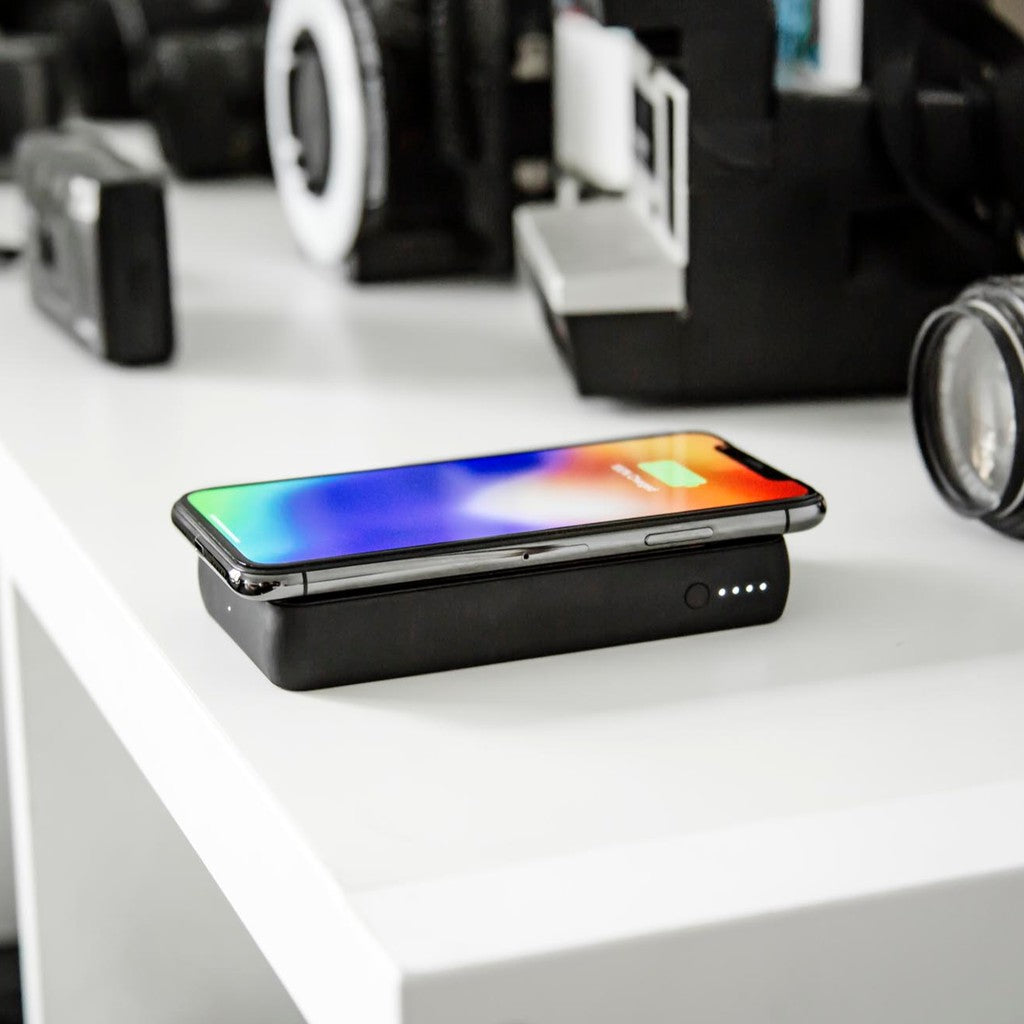 Mophie Charge Stream Powerstation Wireless XL External Battery (10,000mAh), Black (Bulk Pack)