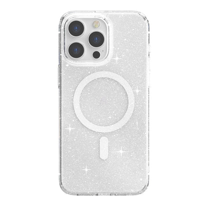 JTLEGEND Glitter Mag Hybrid Cushion Case with MagSafe for iPhone 15 Series (2023)
