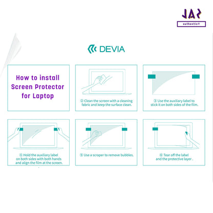 Devia Intelligent Screen Protective Film For Laptop, Clear