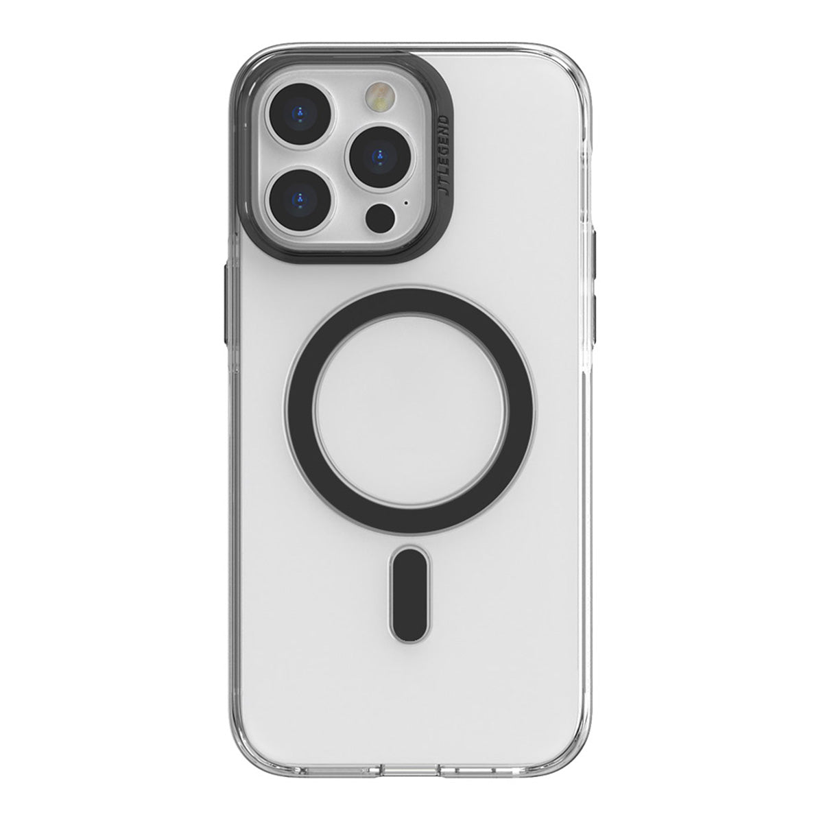 Power Support JTLEGEND Clarus Shockproof Clear Case with MagSafe for iPhone 15 Series (2023)