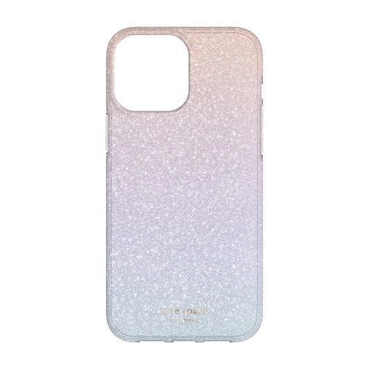 Kate Spade Magsafe Case for iPhone 12/13 Pro Max 6.7" (2020/2021), Ombre Glitter Pink/Purple/Blue/Tr