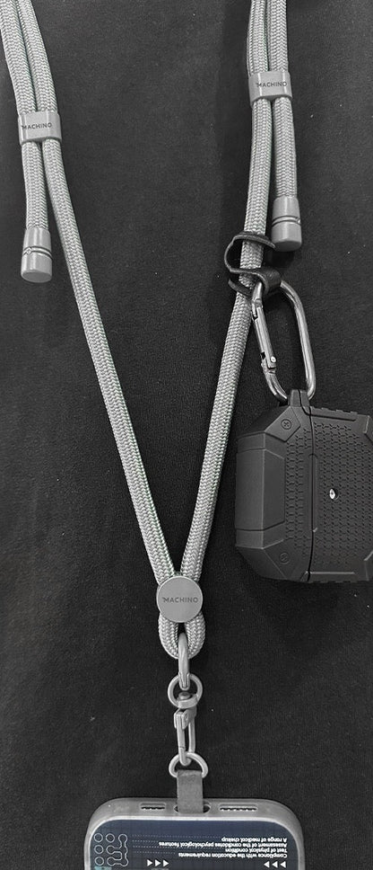 MACHINO Universal Crossbody Lanyard Braided Cord+Metal 150CMX8MM (MC-LG01)