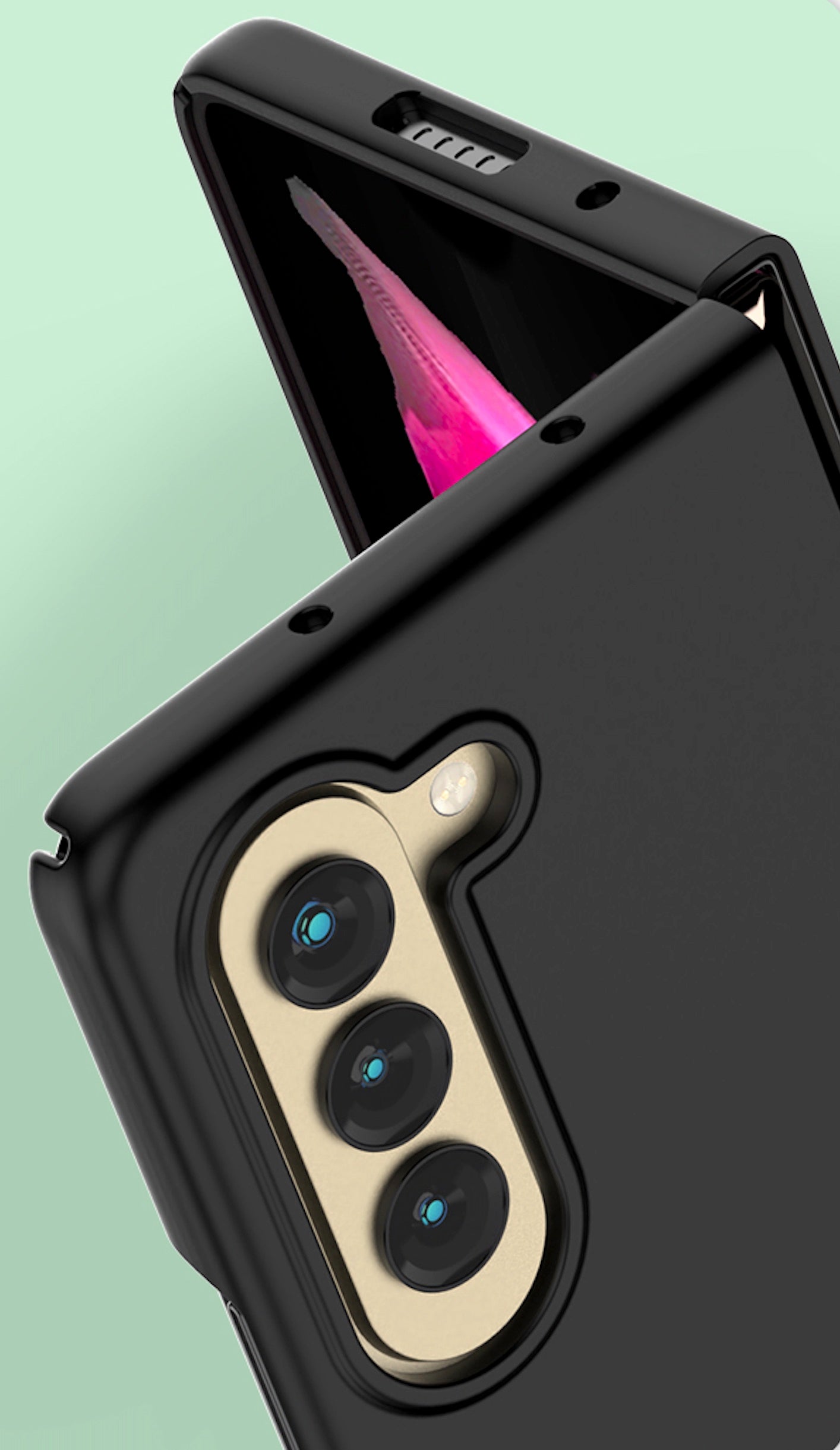 Mercury Goospery Fard Case for Samsung Galaxy Z Fold6 (2024)/ Z Fold7 (2025) - Black