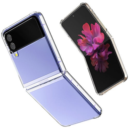 Mercury Goospery Clear Hard Case for Samsung Galaxy Z Flip6 (2024)/ Z Flip7 (2025) - Transparent