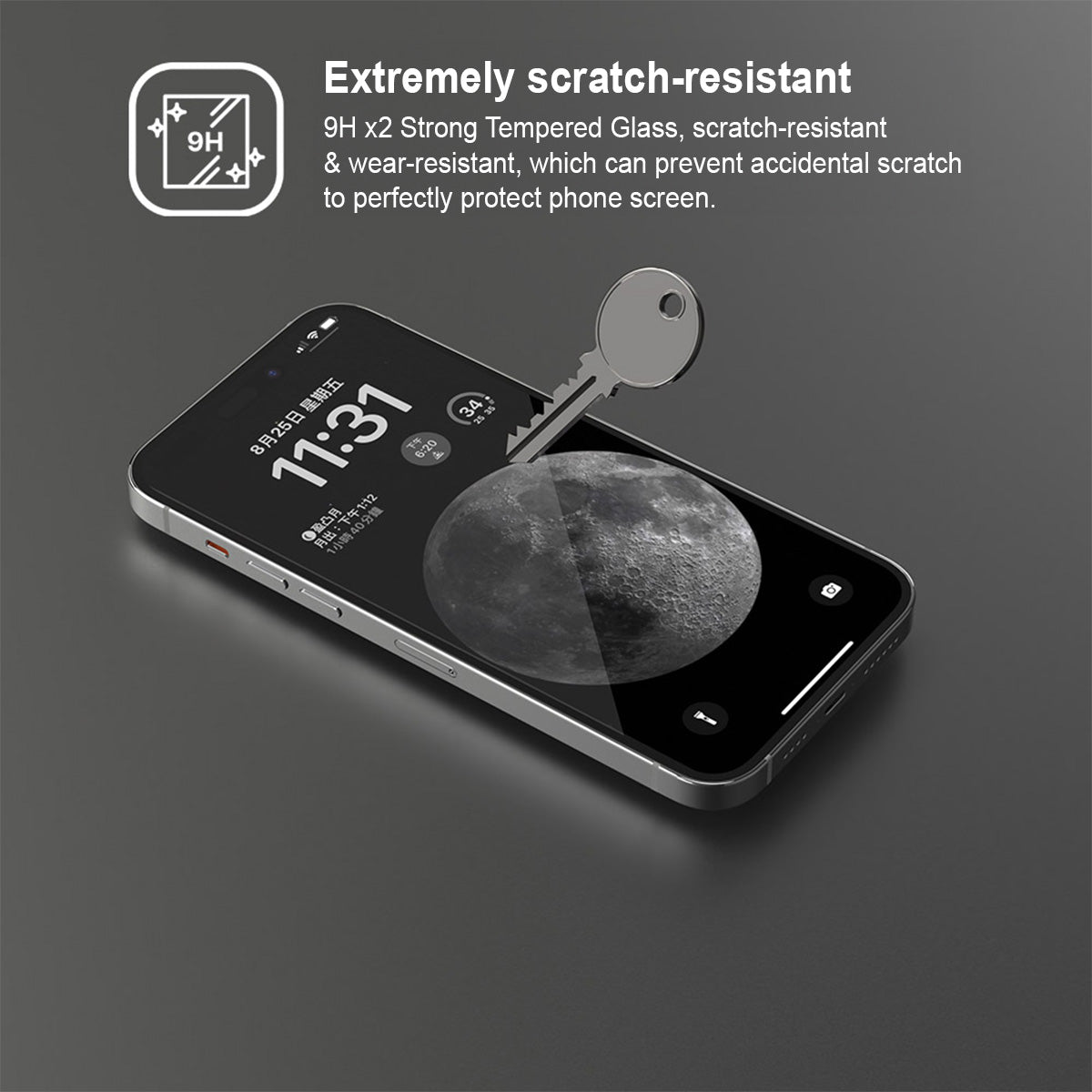 JTLEGEND Titanguard Glass Screen Protector for iPhone 15 Series (2023)
