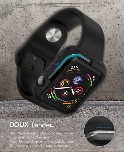 Power Support JTLEGEND Apple Watch Series 6/5/4/SE (44mm) Doux Navy Blue