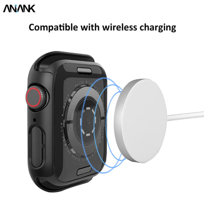 ANANK 360° Watch Guard for Apple Watch Series 10 42mm (2024) / 46mm (2024) / Apple Watch Ultra 1/2 49mm / Apple Watch 45mm / 44mm / 42mm / 41mm / 40mm