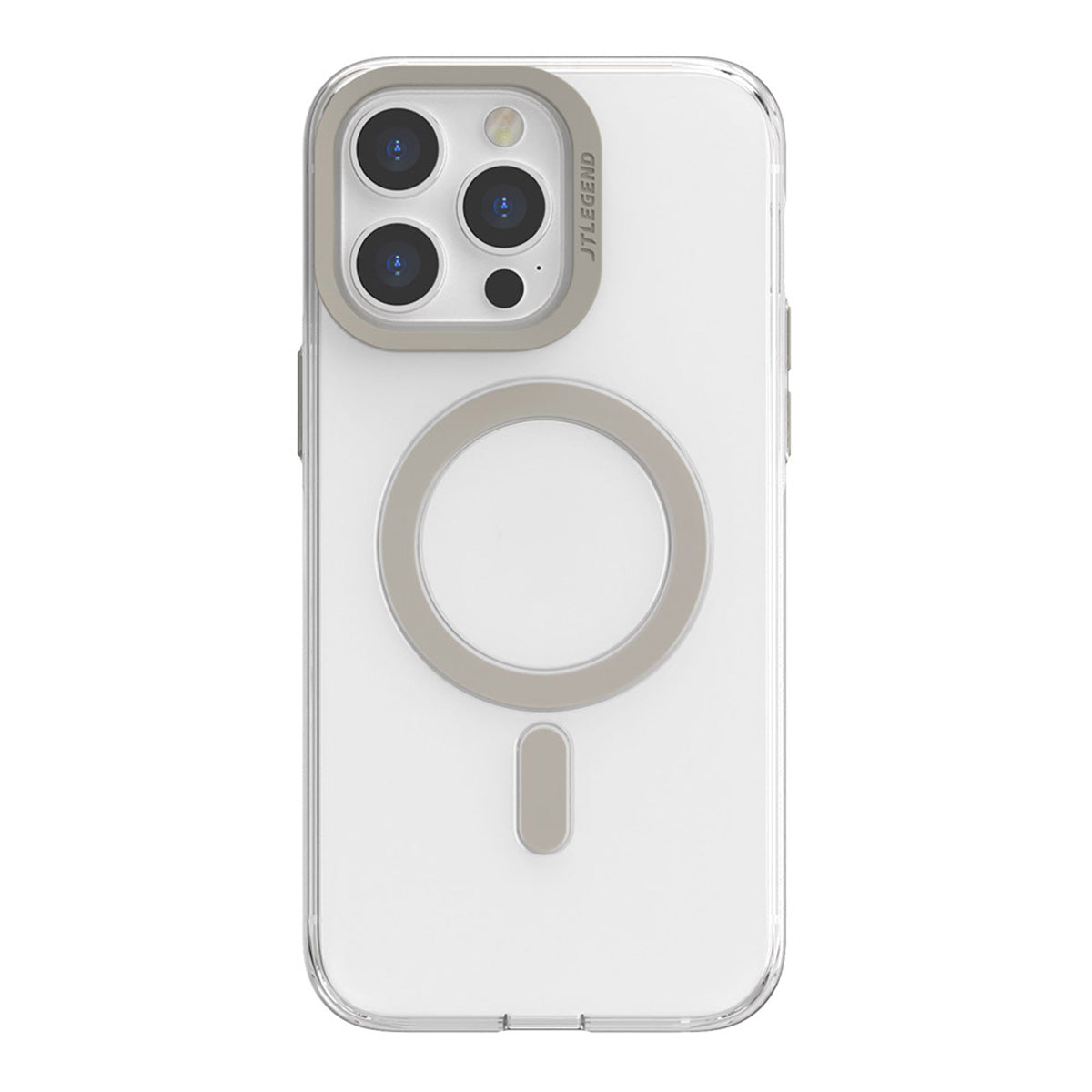 Power Support JTLEGEND Clarus Shockproof Clear Case with MagSafe for iPhone 15 Series (2023)