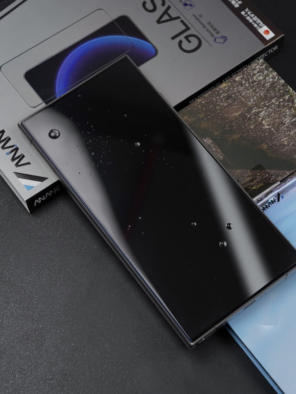 ANANK 3D Reinforced Edge Full Tempered Glass for Samsung Galaxy S25 Series (2025) - Black