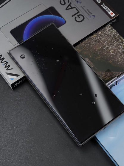 ANANK 3D Reinforced Edge Full Tempered Glass for Samsung Galaxy S25 Series (2025) - Black