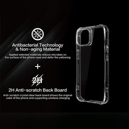 Power Support JTLEGEND Hybrid Cushion DX Case for iPhone 14 Pro Max 6.7" (2022), Customizable Camera Protection Ring