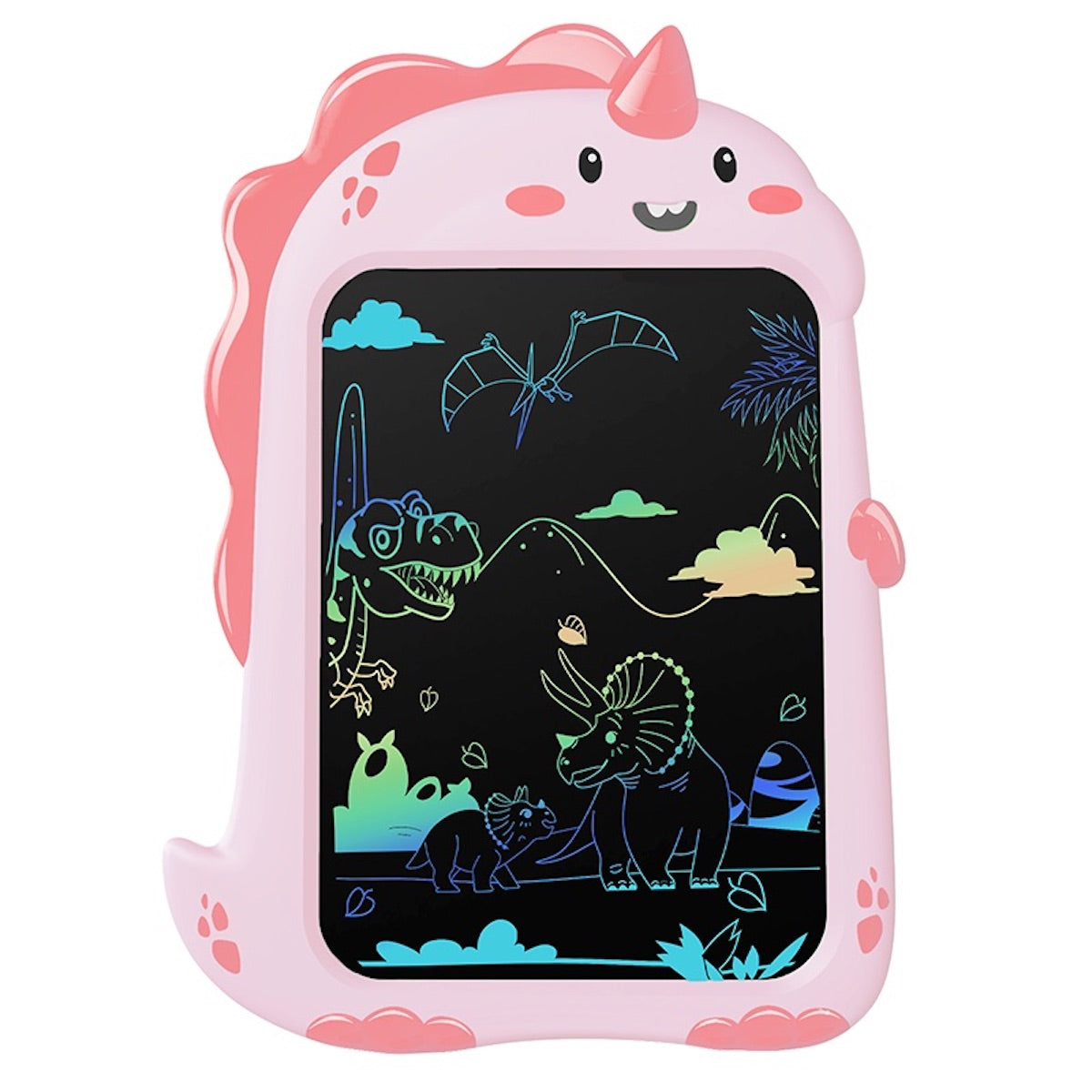 ANANK LCD Pad Arts & Drawing Tablet Gift For Kids Drawing Electronic Writing Board With Stylus Cartoon Dinosaur