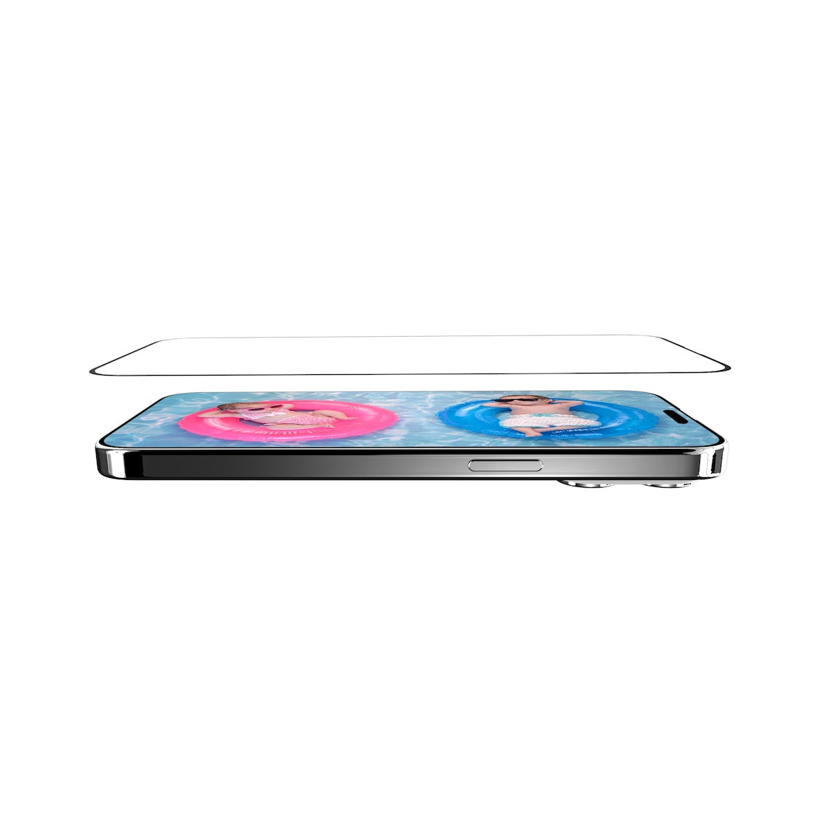 SwitchEasy Glass 9H Tempered Glass Screen Protector for iPhone 15 Series (2023)