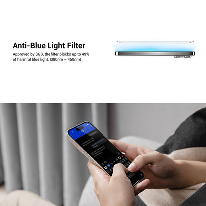 MAGEASY Vetro Bluelight Tempered Glass Screen Protector for iPhone 15 Series (2023)