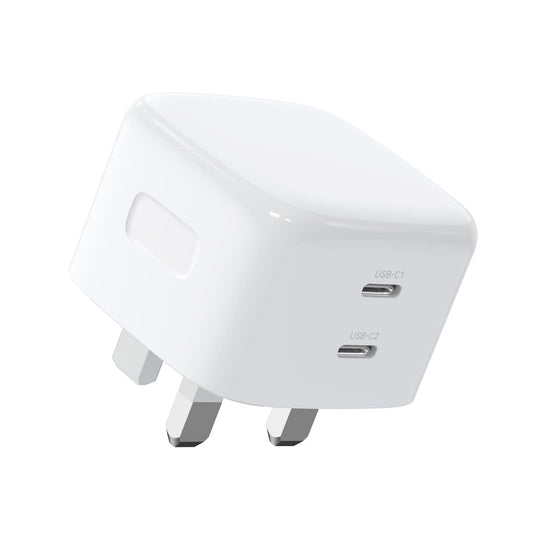Komass 2 USB-C Port Dual GaN Wall Charger
