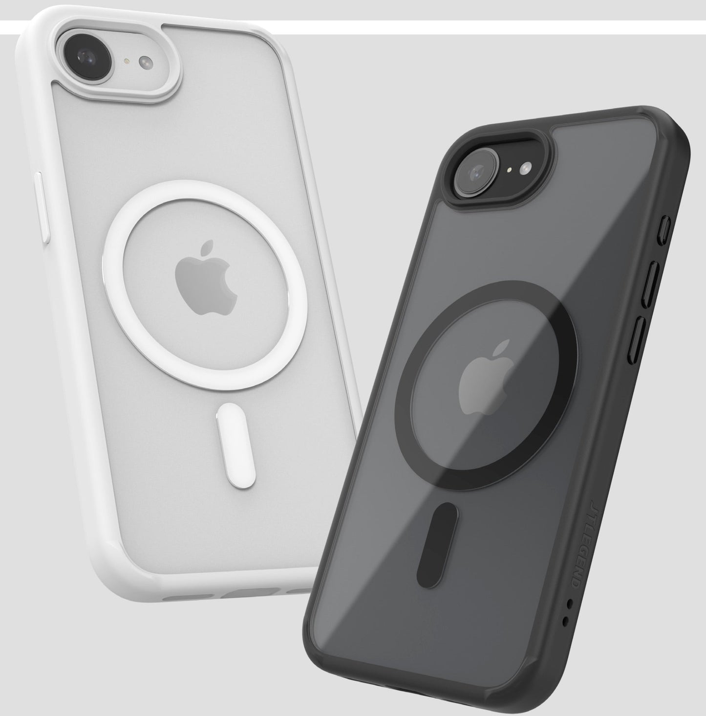 Power Support JTLEGEND Edge Solid Mag Case with MagSafe for Apple iPhone 16e (2025)