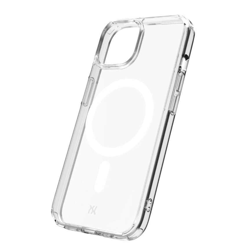 Power Support Air Jacket Mag Hybrid Case with MagSafe for Apple iPhone 16e (2025)/14/13 6.1" - Clear