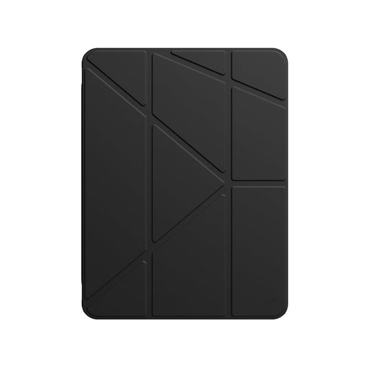 JTLEGEND Youth Q.C.A.C. Clear Magnetic Stand Case with Pencil Slot for iPad Air 11" (2024/2025)/iPad Air 10.9" (2022/2020)