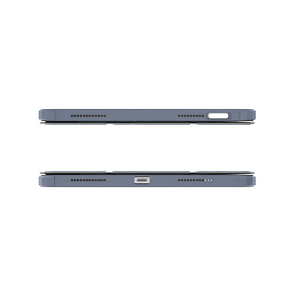 JTLEGEND Youth Q.C.A.C. Clear Magnetic Stand Case with Pencil Slot for iPad Air 11" (2024/2025)/iPad Air 10.9" (2022/2020)
