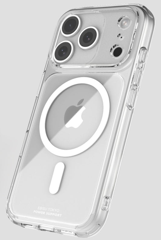 Power Support Air Jacket Mag Hybrid Case with MagSafe and Camera Control Button for Apple iPhone 17 Series (2025)