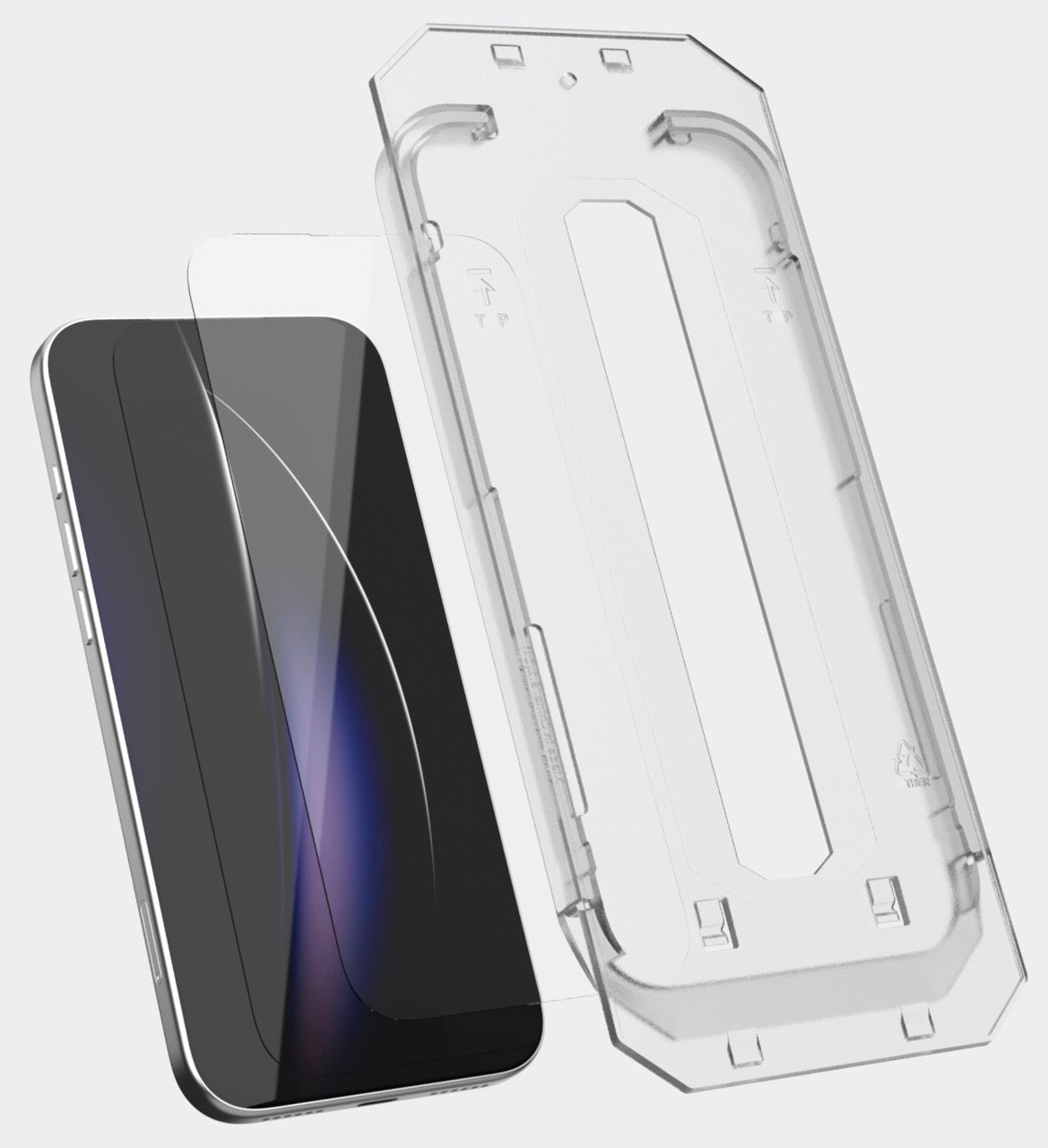 Power Support Tempered Glass with Quick Install Board for iPhone 17 Series (2025)
