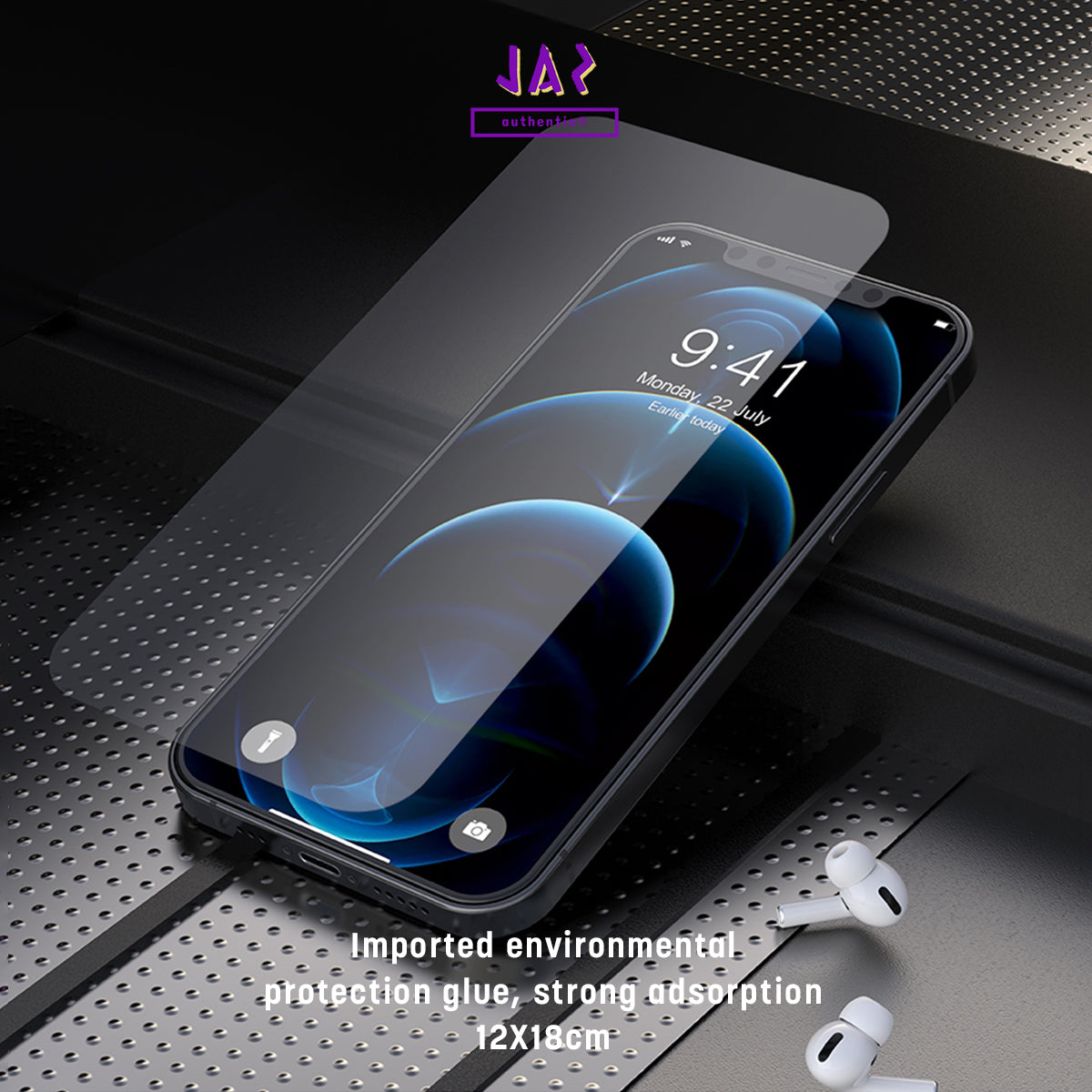 Devia Intelligent Privacy Protective Front Film For Smartphone, Clear