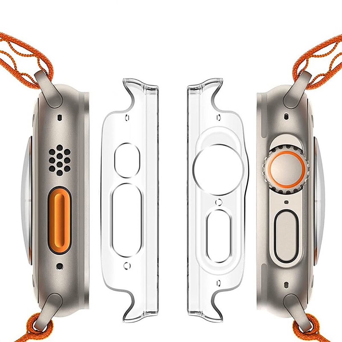 ANANK 360° Watch Guard for Apple Watch Series 10 42mm (2024) / 46mm (2024) / Apple Watch Ultra 1/2 49mm / Apple Watch 45mm / 44mm / 42mm / 41mm / 40mm