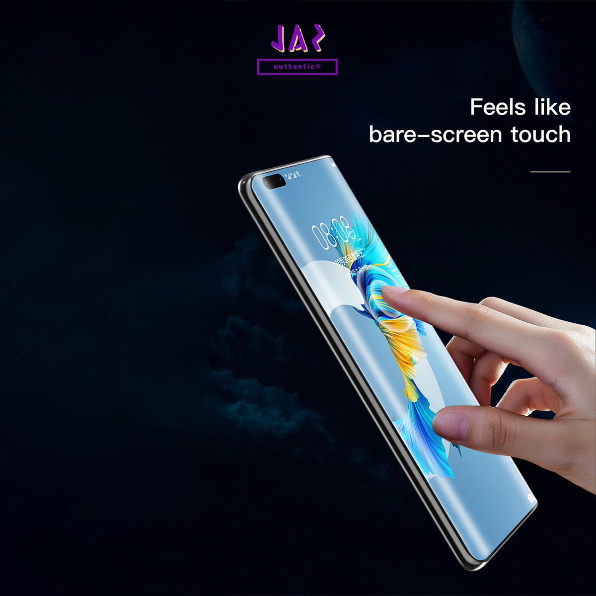 Devia Intelligent UV Protective Front Film (0.19mm) For Smartphone, Clear
