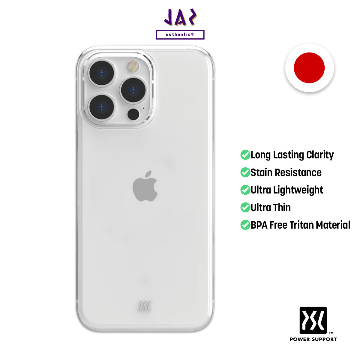 Power Support Air Jacket Case for iPhone 15 Series (2023)