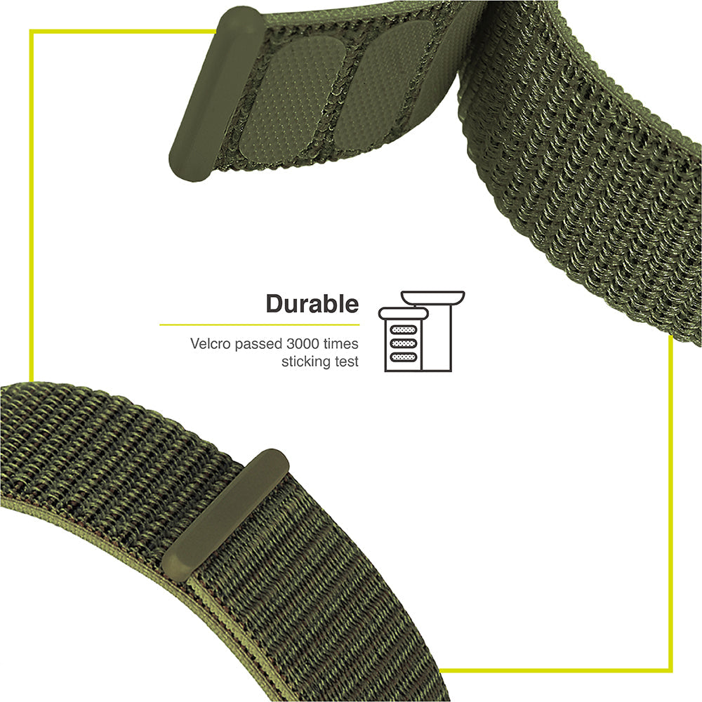 JTLEGEND Grense Sport Watch Band for Apple Watch, Washable Durable Lightweight Easy To Wear Strap