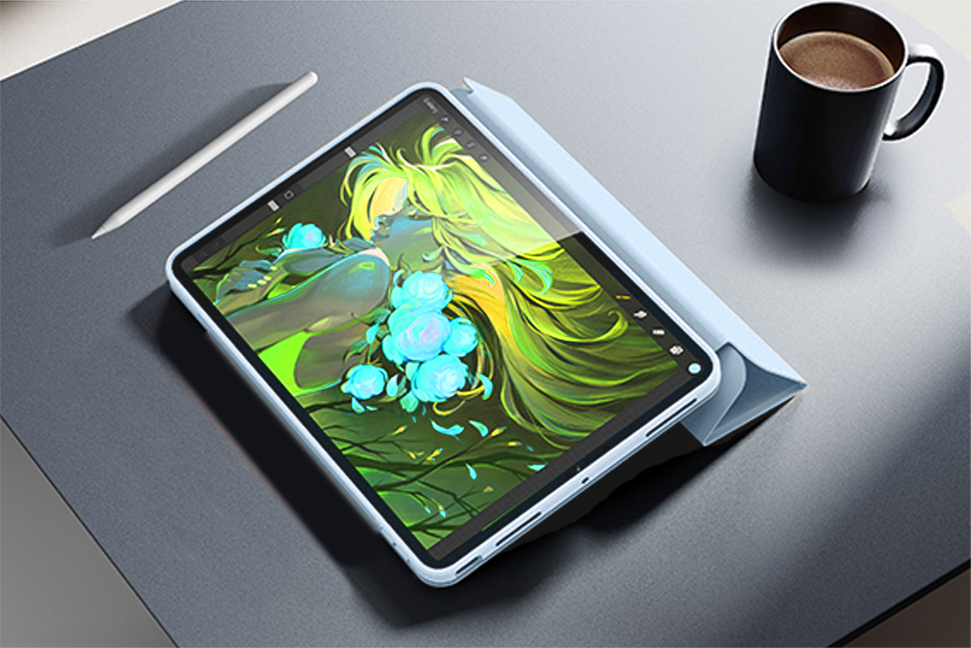 MACHINO Leather Case for iPad Pro 11" (2018-2022)/iPad Air 11" (2024/2025)/iPad Air 10.9" (2022/2020)/iPad Pro 12.9" (2018-2022)/iPad Air 13" (2024/2025)/iPad Pro 11" (2024)/iPad Pro 13" (2024) (MC-PA04)