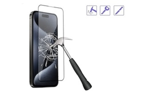 MACHINO 2.5D High Transparent Tempered Glass for iPhone 15 Series (2023) / iPhone 14 Series (2022) / iPhone 13 Series (2021) (MC-GL01)