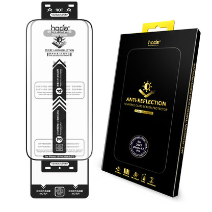 Hoda Anti-Reflection (AR) Full Coverage Tempered Glass Screen Protector for iPhone 15 Series (2023)