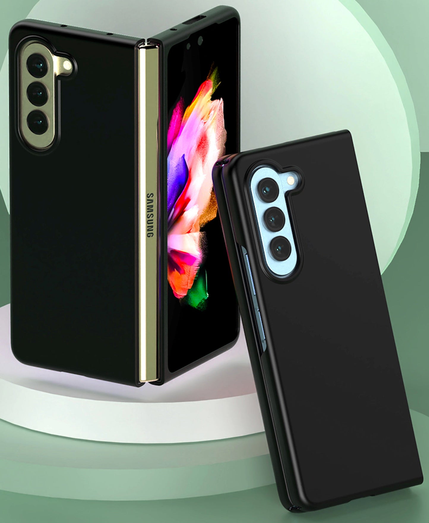 Mercury Goospery Fard Case for Samsung Galaxy Z Fold6 (2024)/ Z Fold7 (2025) - Black