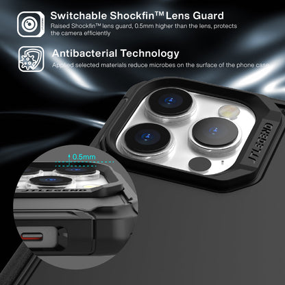 JTLEGEND Hybrid Cushion DX Pro Kooling Case for iPhone 14 Series (2022), Performance Cooling Case for Gaming