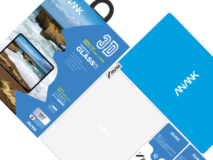 ANANK Curved Clear Tempered Glass for iPad Air 13" (2024/2025)