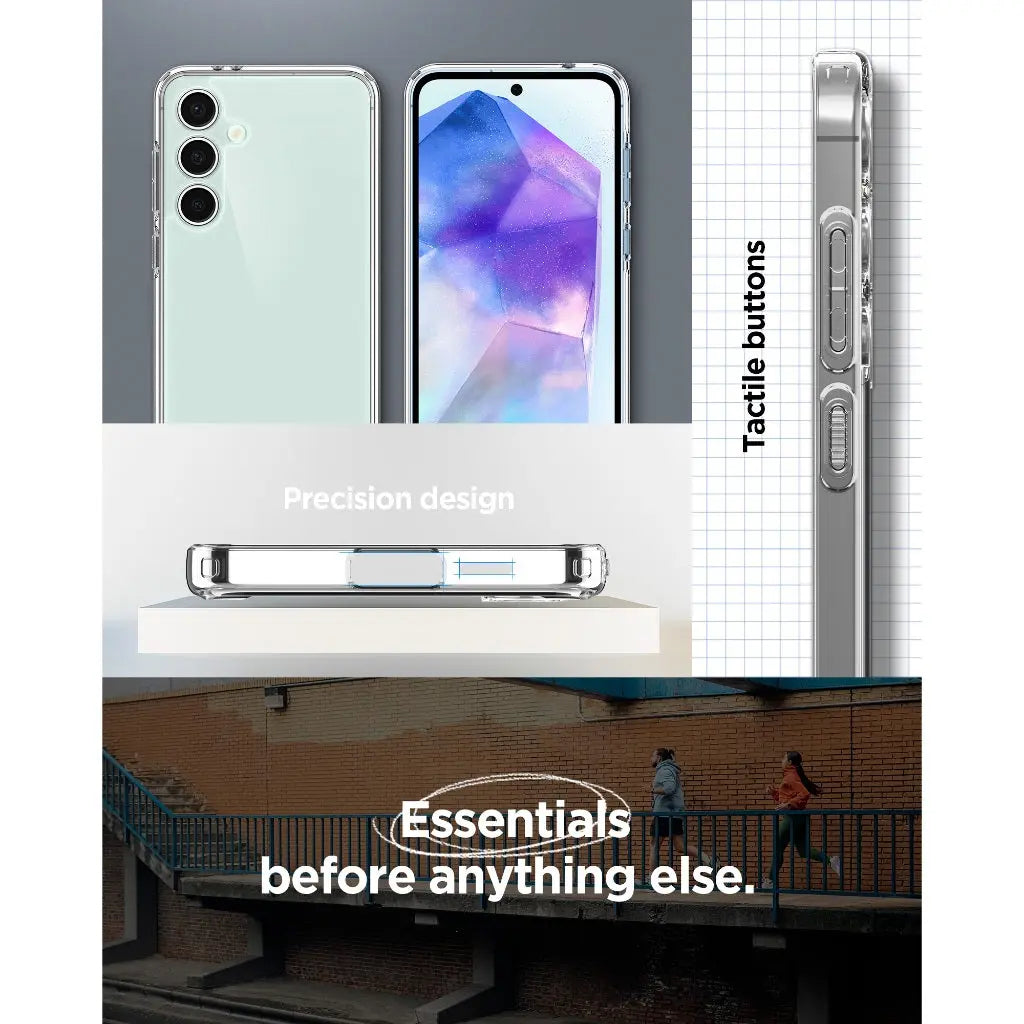 MERCURY GOOSPERY Jelly Ultra Hybrid Case for Samsung Galaxy S24 FE (2024) - Clear