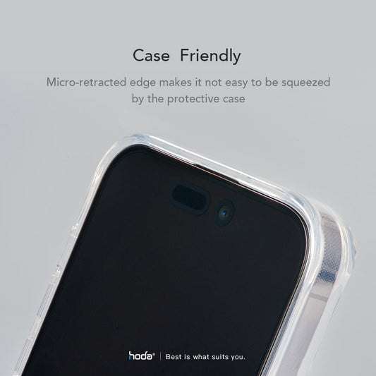 Hoda Clear 0.33mm Full Coverage Tempered Glass Screen Protector for iPhone 15 Series (2023)