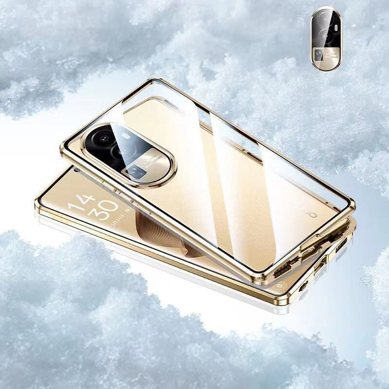 ANANK Glass Shell 360 Clear Case for OPPO Reno10 Pro+ 5G (2023)