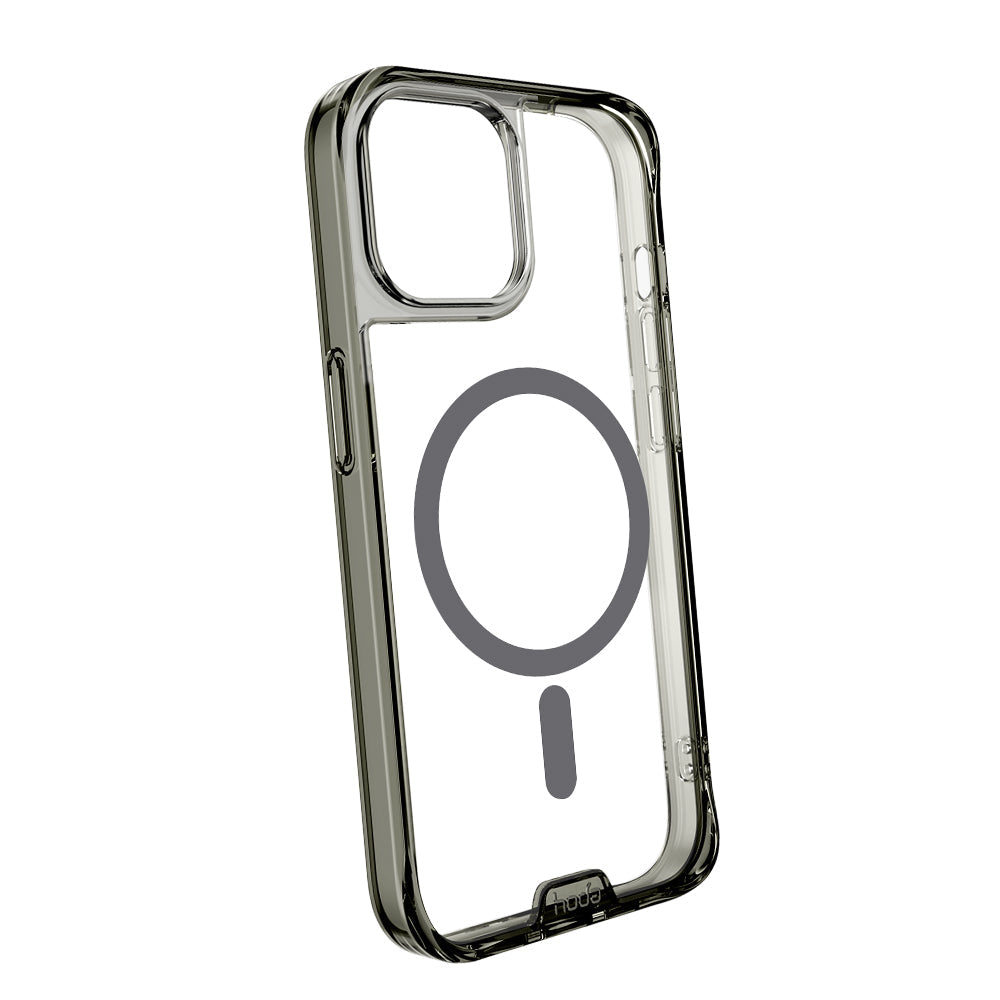 Hoda Crystal Pro Magnet Glass MagSafe Case Military Standard for iPhone 14 Pro, 14 Pro Max / iPhone 14, 14 Plus