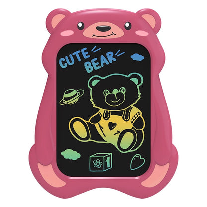 ANANK LCD Pad Arts & Drawing Tablet Gift For Kids Drawing Electronic Writing Board With Stylus Cartoon Bear