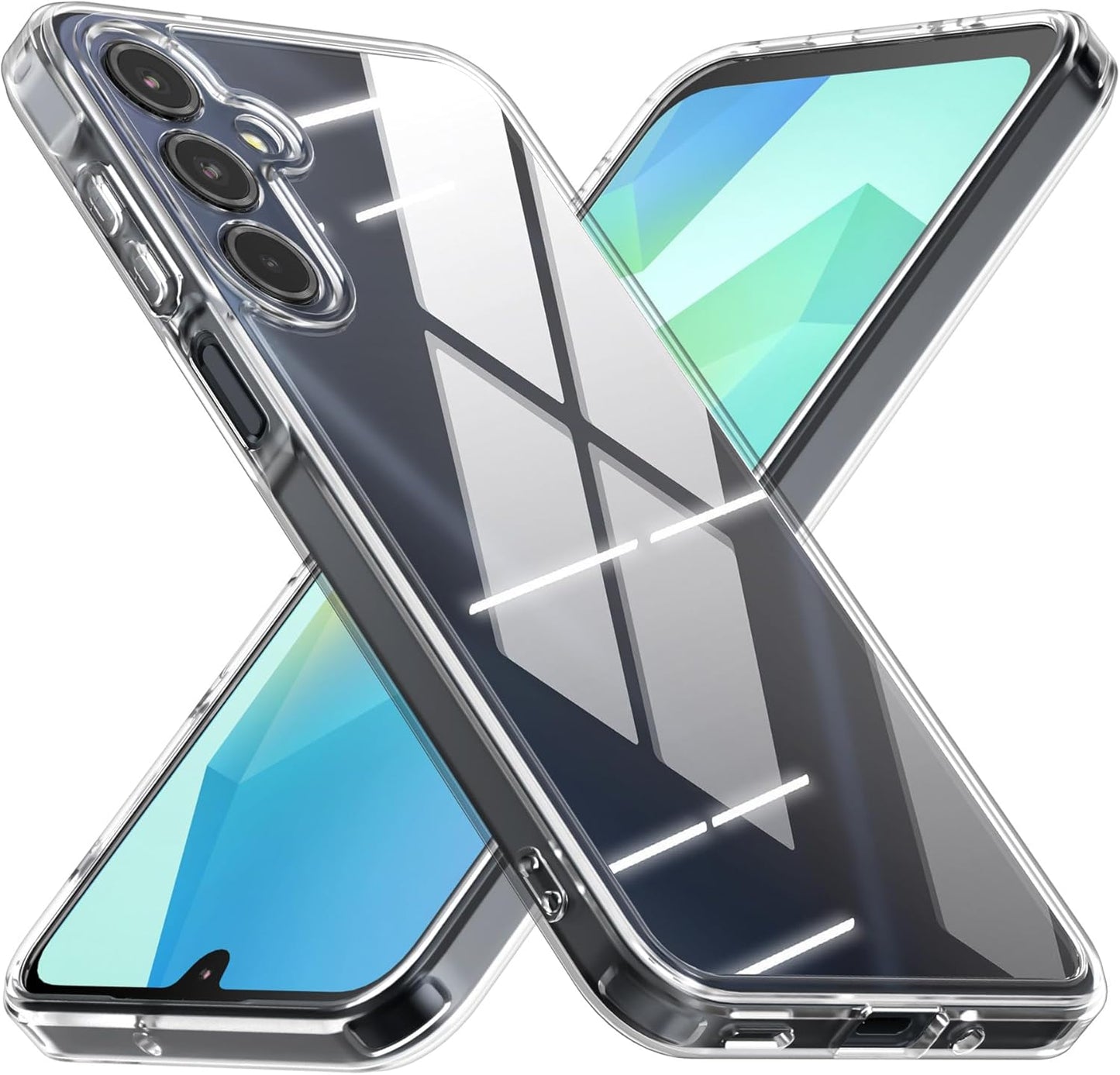 Mercury Goospery Clear Jelly Soft Feeling Case for Samsung Galaxy A06/A36/A56 (2025) - Transparent