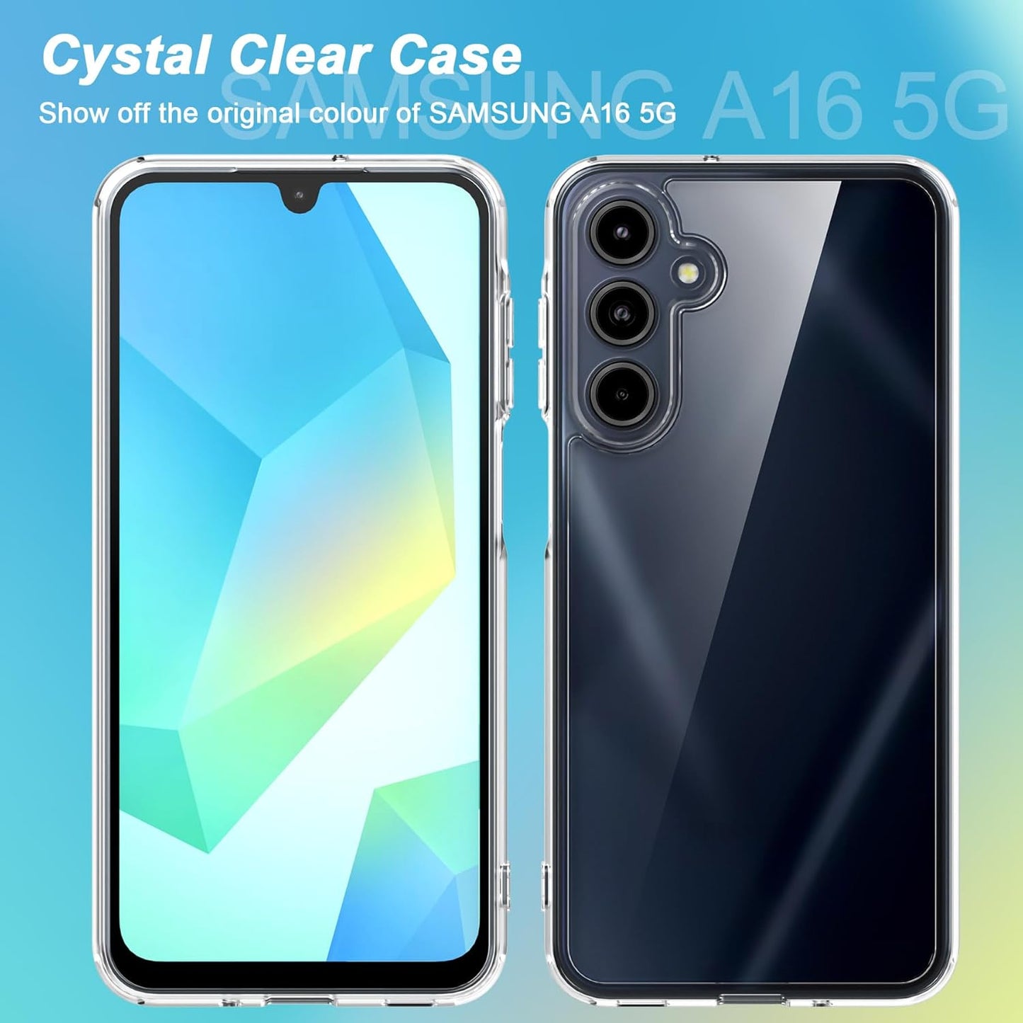 Mercury Goospery Clear Jelly Soft Feeling Case for Samsung Galaxy A06/A36/A56 (2025) - Transparent