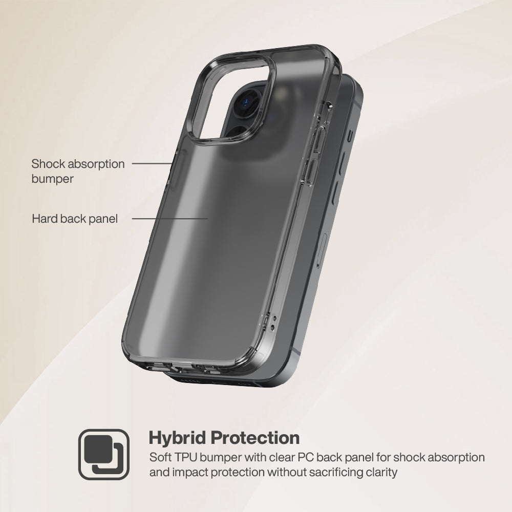Power Support JTLEGEND Hybrid Cushion Case for iPhone 14 Pro Max 6.7" (2022), Crystal