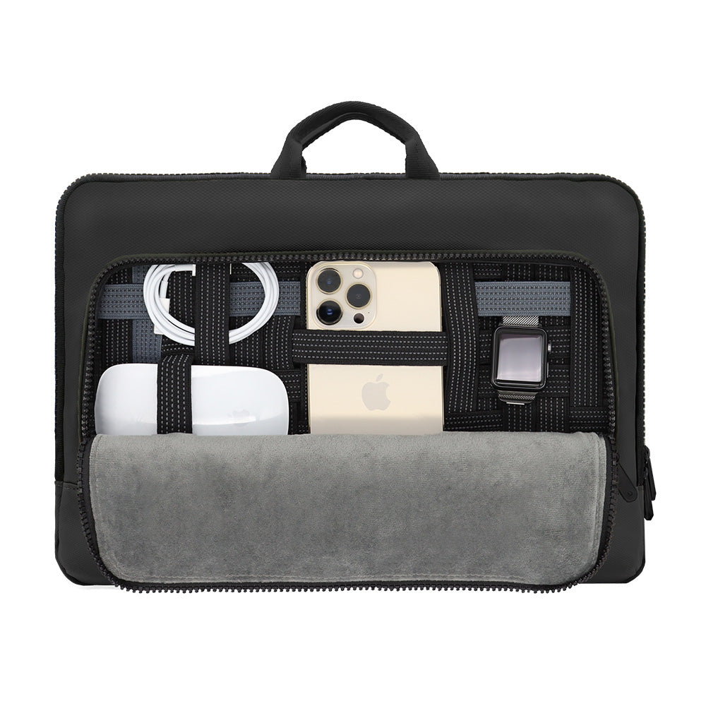 Power Support JTLEGEND 14" NESS Notebook Organizer Sleeve, Lightweight Water-Resistant MacBook Pro 14" Laptop Bag