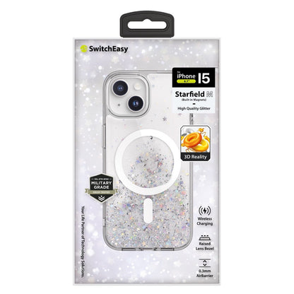 SwitchEasy Starfield M PC+TPU Protective Case with MagSafe for iPhone 15 Series (2023)