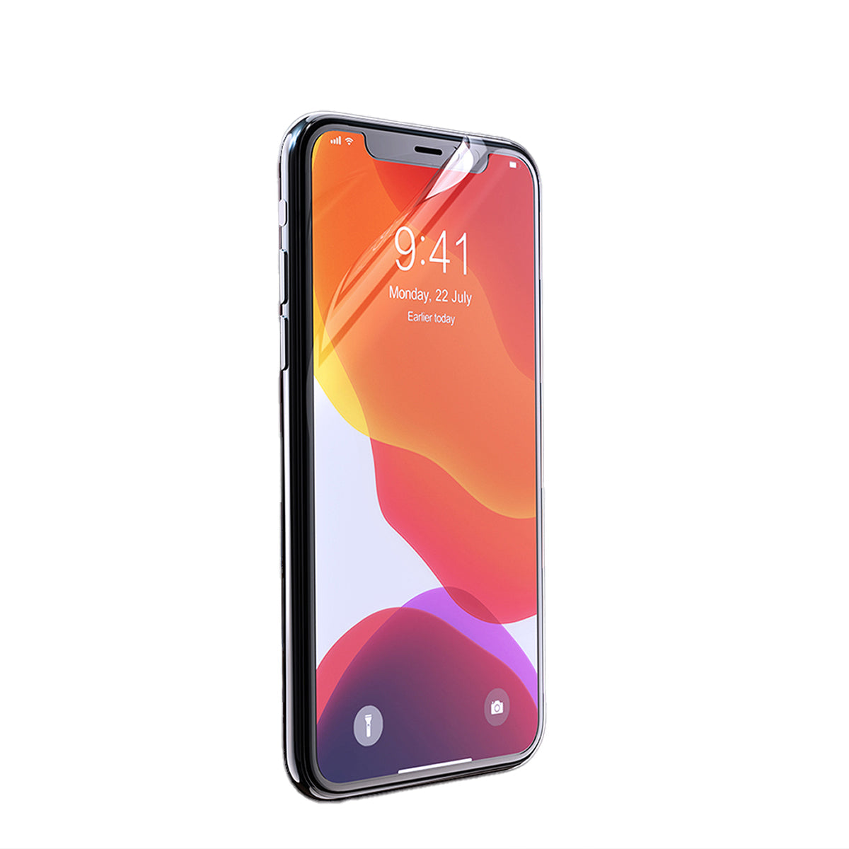 Devia Intelligent TPU Soft Protective Front Film For Smartphone, Screen Protector Or Body Wrap, Clear