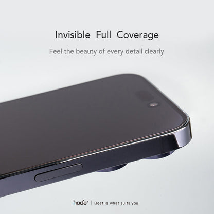 Hoda Clear 0.33mm Full Coverage Tempered Glass Screen Protector for iPhone 15 Series (2023)
