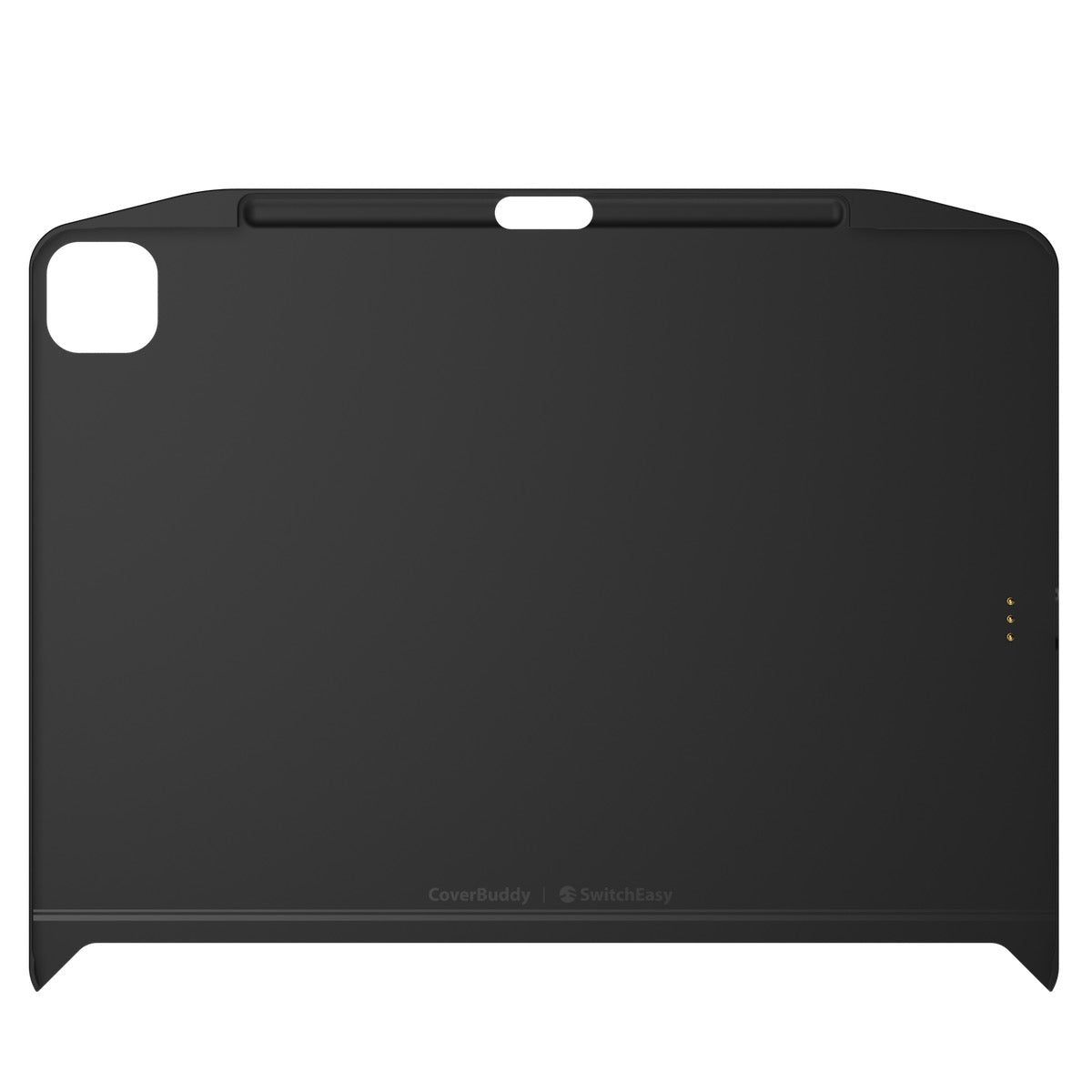 SwitchEasy CoverBuddy Magnetic Case for iPad Pro 12.9" (2022/2021), Leather Black
