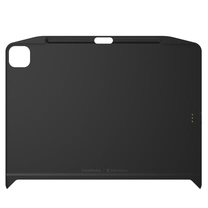 SwitchEasy CoverBuddy Magnetic Case for iPad Pro 12.9" (2022/2021), Leather Black